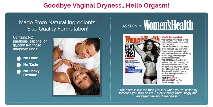 Hersolution Gel Goodbye Vaginal Dryness